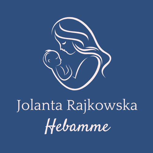 Das Logo der Hebamme Jolanta Rajkowska.